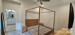 320 Lawrence Gray Rd, Charlotte, NC 28262 - bedroom with recessed lighting and connected bathroom
