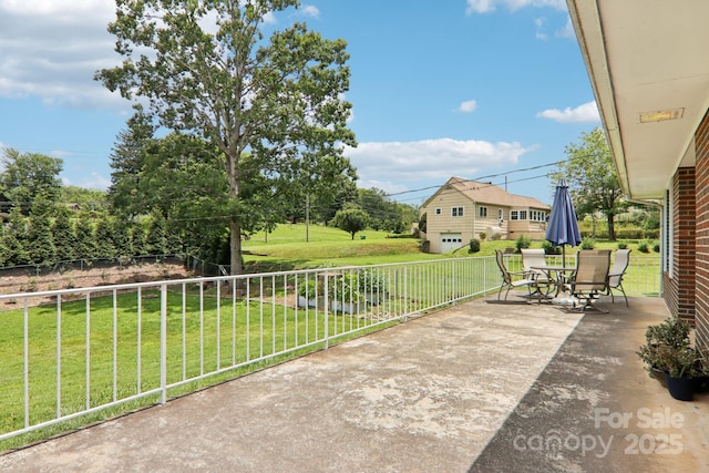 318 Old Leicester Hwy, Asheville, NC 28806 - view of patio featuring outdoor dining space