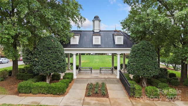 5050 Havencrest Dr, Fort Mill, SC 29715 - view of home's community with a yard and a gazebo