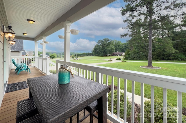 1327 Springlake Rd, York, SC 29745 - deck with a yard