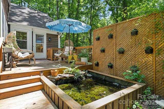 2507 Connemara Dr, Matthews, NC 28105 - view of deck