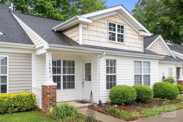 1305 Dan Dr, Rock Hill, SC 29732 - doorway to property featuring a shingled roof