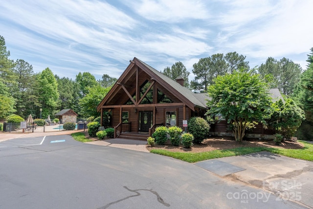 5362 Beacon Ridge Dr, Granite Falls, NC 28630 - view of front of home featuring a porch