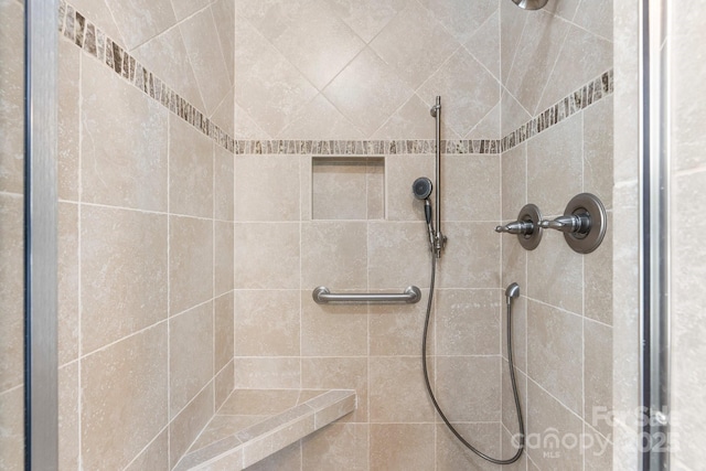 5362 Beacon Ridge Dr, Granite Falls, NC 28630 - full bath featuring a tile shower