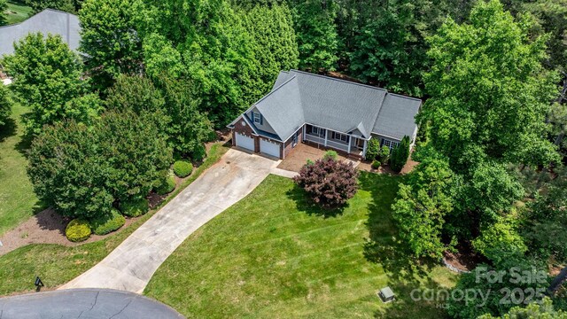 5362 Beacon Ridge Dr, Granite Falls, NC 28630 - view from above of property
