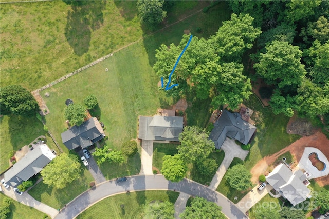 2728 Touchstone Cir, Newton, NC 28658 - aerial view of property and surrounding area