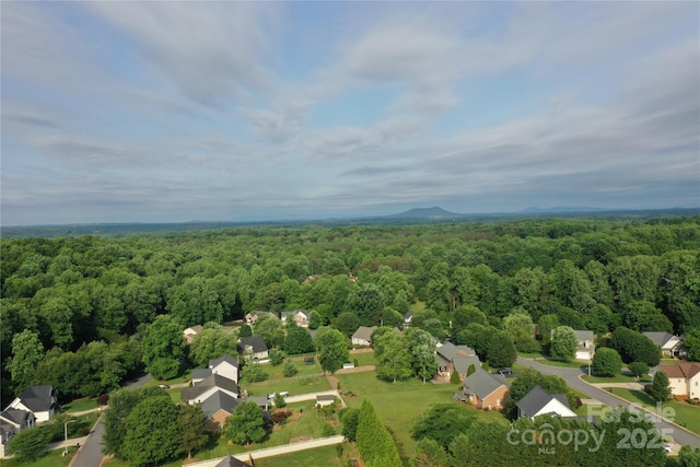 2728 Touchstone Cir, Newton, NC 28658 - aerial perspective of suburban area with a heavily wooded area