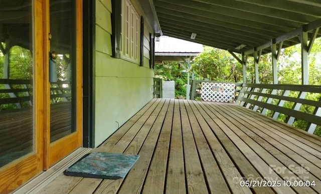 33 Horse Cove Rd, Canton, NC 28716 - view of wooden deck