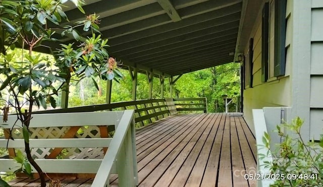 33 Horse Cove Rd, Canton, NC 28716 - view of deck