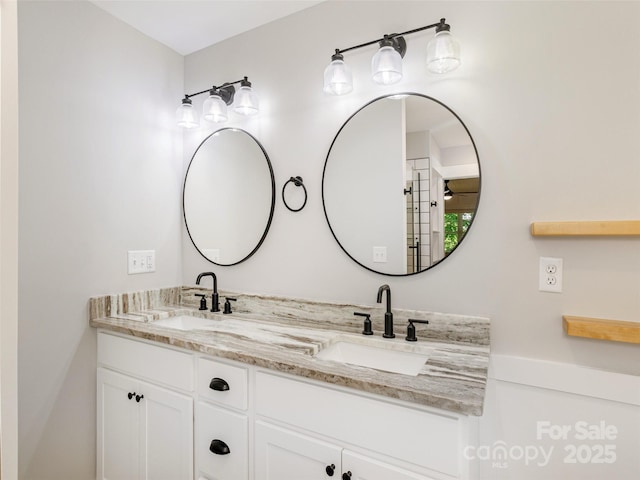 330 Balsam Rd, Hendersonville, NC 28792 - full bath with double vanity