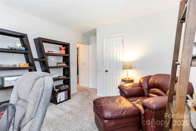 1104 Colony Ct, Gastonia, NC 28056 - office area featuring carpet and baseboards