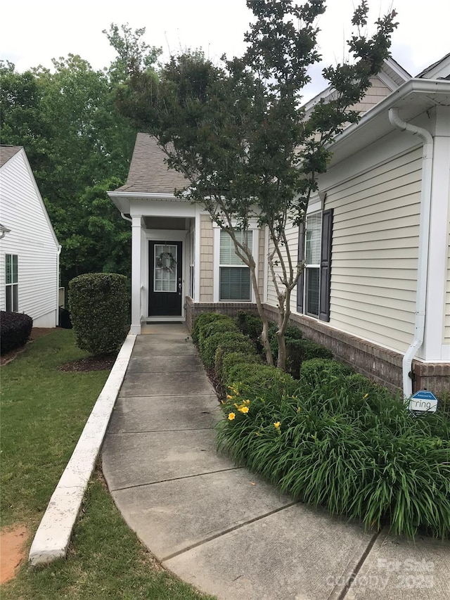 19157 Mallard Dr, Fort Mill, SC 29707 - property entrance with a yard