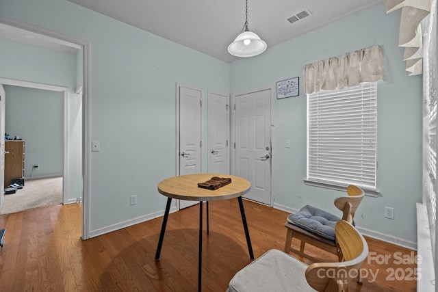19157 Mallard Dr, Fort Mill, SC 29707 - dining space featuring wood finished floors and baseboards