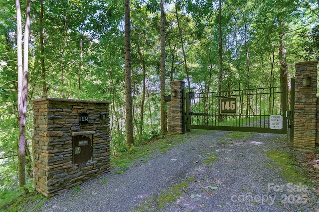 145 Old Still Rd, Maggie Valley, NC 28751 - view of gate