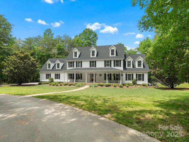 1010 Arabian Farm Rd, Clover, SC 29710 - view of front of home featuring covered porch and a front yard