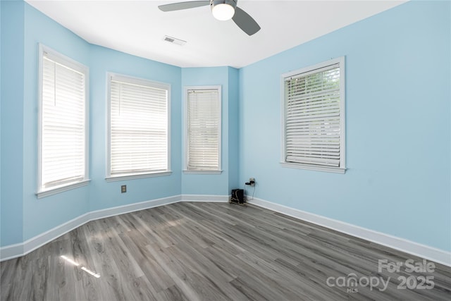 172 Valleybrook Dr Unit 8, Denver, NC 28037 - unfurnished room featuring ceiling fan and wood finished floors
