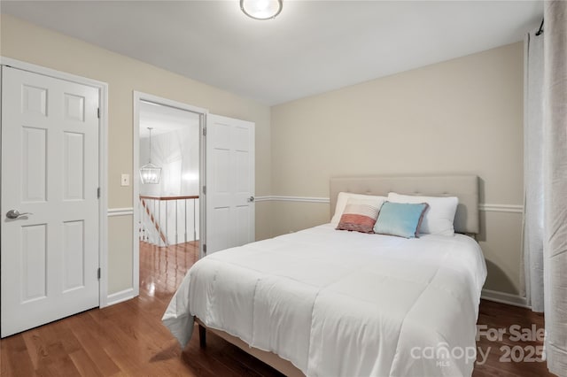 5016 Celeste Ct, Charlotte, NC 28270 - bedroom featuring wood finished floors and baseboards