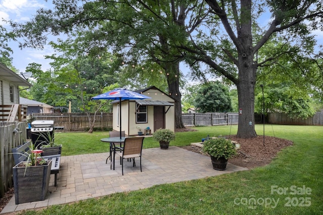1109 S Highland Ave, Landis, NC 28088 - view of patio / terrace with grilling area