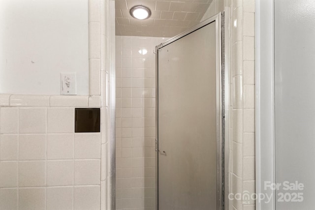 1109 S Highland Ave, Landis, NC 28088 - bathroom featuring a stall shower