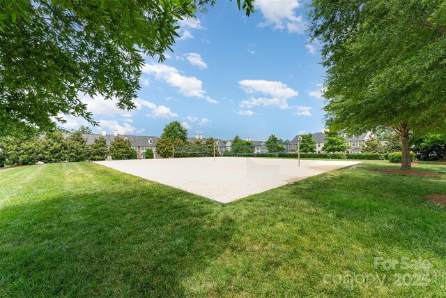 6726 Carradale Way, Charlotte, NC 28278 - view of property's community with volleyball court and a lawn