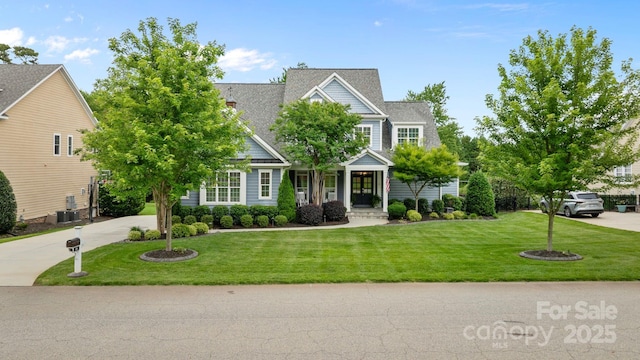 118 Tuscany Trl, Mooresville, NC 28117 - view of front of house featuring a front lawn and cooling unit