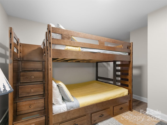 306 Mashstomp Rd, Maggie Valley, NC 28751 - bedroom with wood finished floors and baseboards