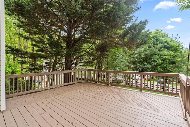 1410 Swaying Branch Ln, Clover, SC 29710 - view of wooden deck