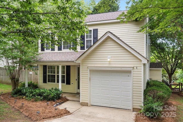 1410 Swaying Branch Ln, Clover, SC 29710 - traditional-style house featuring roof with shingles and driveway