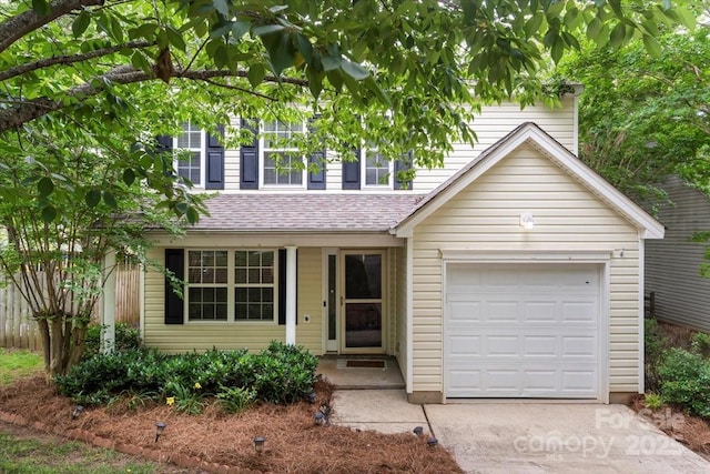 1410 Swaying Branch Ln, Clover, SC 29710 - traditional home featuring concrete driveway