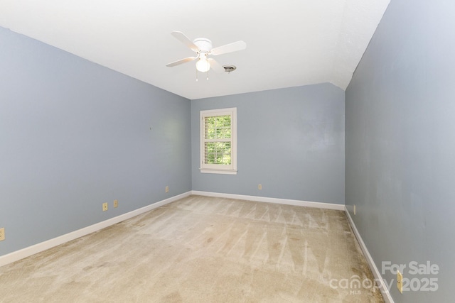 1750 Trellis Dr, Rock Hill, SC 29732 - unfurnished room featuring a ceiling fan, carpet flooring, and baseboards