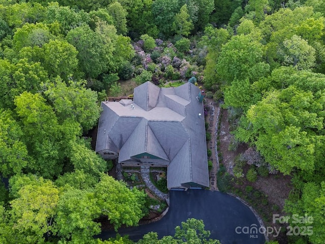 41 Annakesta Ct, Brevard, NC 28712 - aerial view of property and surrounding area featuring a forest