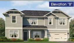 236 Mountain Island Rd Unit 40, Statesville, NC 28677 - view of front of home featuring a front lawn and a garage