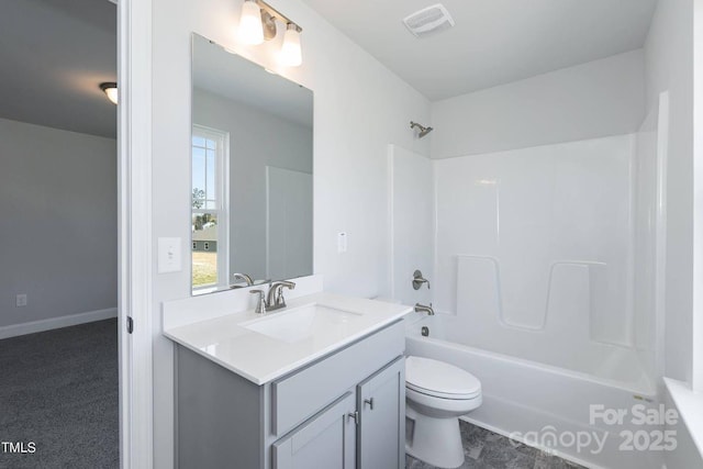 236 Mountain Island Rd Unit 40, Statesville, NC 28677 - full bath with vanity, toilet, and bathing tub / shower combination