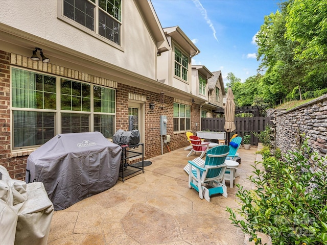 5030 Waldron Meadow Dr, Charlotte, NC 28226 - view of patio / terrace featuring outdoor dining space and area for grilling