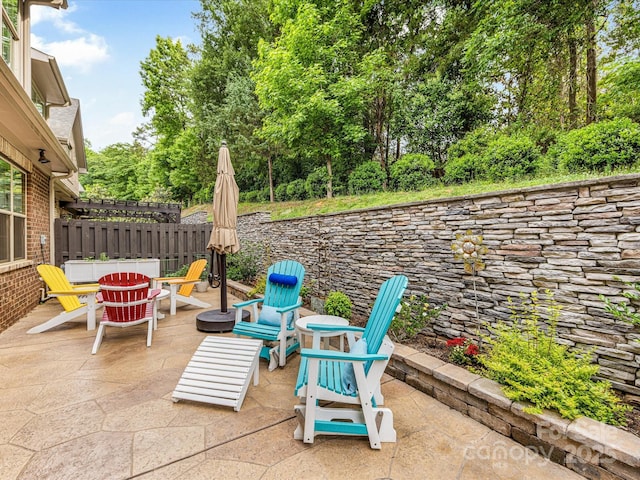 5030 Waldron Meadow Dr, Charlotte, NC 28226 - view of patio / terrace