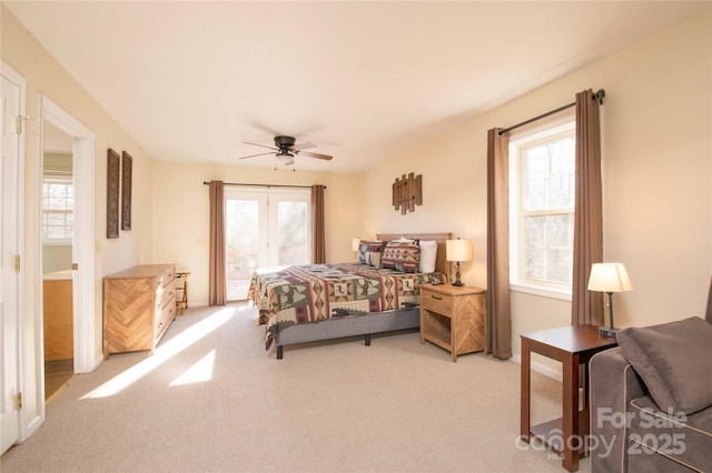 693 Blackberry Ridge Rd, Burnsville, NC 28714 - carpeted bedroom featuring a ceiling fan