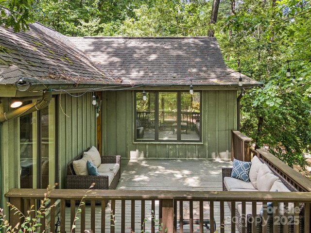 1360 Skunk Hollow Rd, Campobello, SC 29322 - view of deck