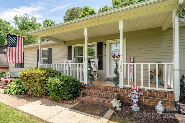 103 Poplar Trl, Rockwell, NC 28138 - view of exterior entry featuring a porch