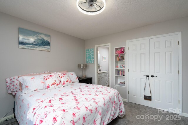 103 Poplar Trl, Rockwell, NC 28138 - carpeted bedroom with a closet and ensuite bathroom
