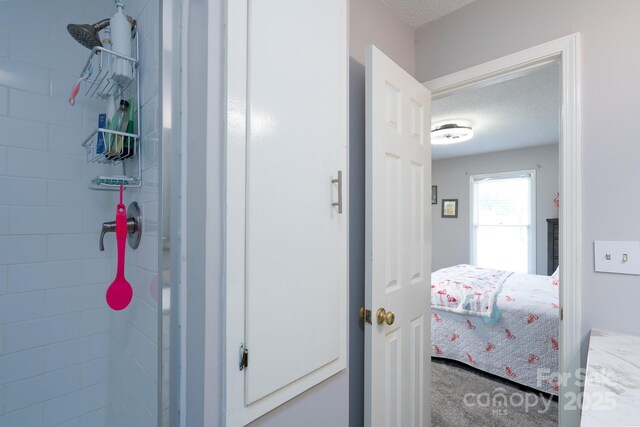 103 Poplar Trl, Rockwell, NC 28138 - bathroom featuring a textured ceiling