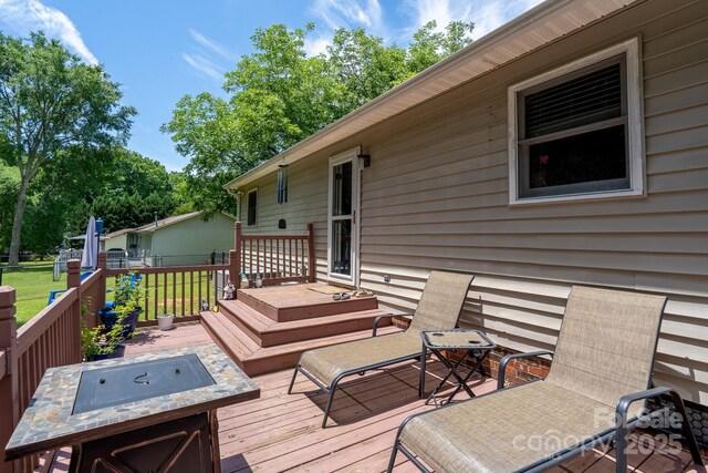 103 Poplar Trl, Rockwell, NC 28138 - view of deck