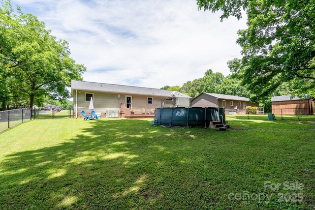 103 Poplar Trl, Rockwell, NC 28138 - view of back of property