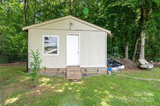 103 Poplar Trl, Rockwell, NC 28138 - view of outdoor structure with entry steps
