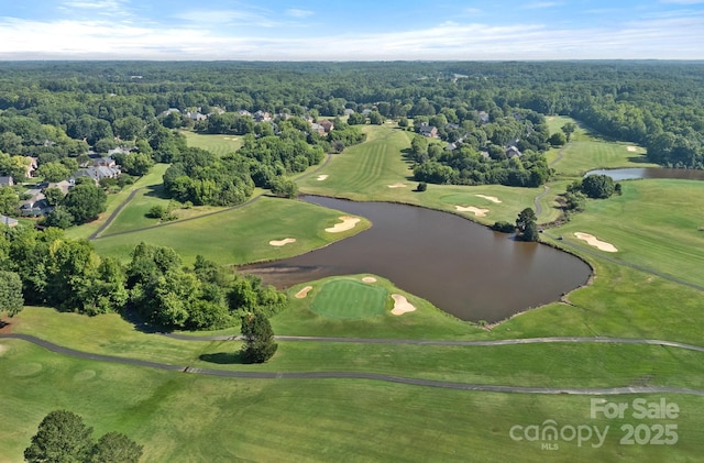 3506 Cardiff Ln, Matthews, NC 28104 - view of property location with a large body of water and a local golf course