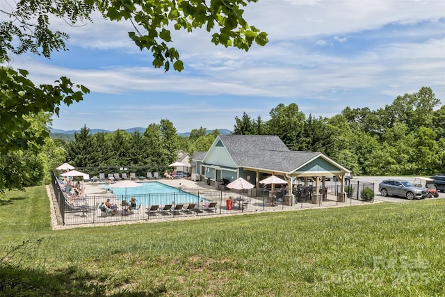 33 Stone House Rd, Arden, NC 28704 - community pool with a patio