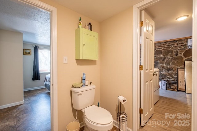5430 Ela Rd, Whittier, NC 28789 - bathroom featuring toilet and baseboards
