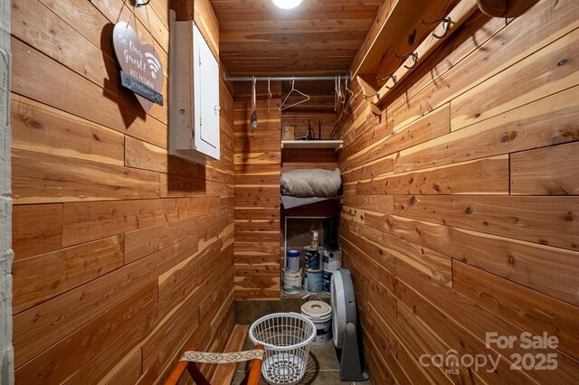 5430 Ela Rd, Whittier, NC 28789 - spacious closet featuring electric panel