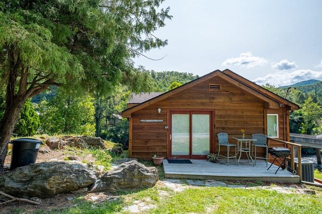 5430 Ela Rd, Whittier, NC 28789 - view of outdoor structure with central air condition unit