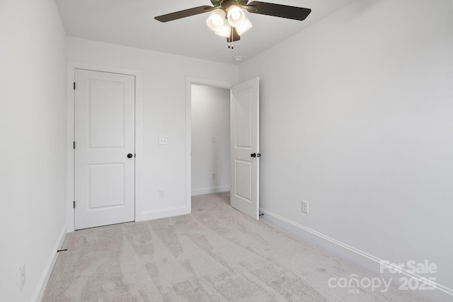 BLD2 Rice St, Landis, NC 28027 - unfurnished bedroom featuring carpet floors, baseboards, and a ceiling fan