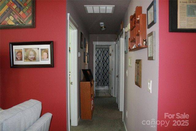 4711 Lenox Hill Pl Unit 98, Charlotte, NC 28269 - corridor featuring carpet floors and baseboards